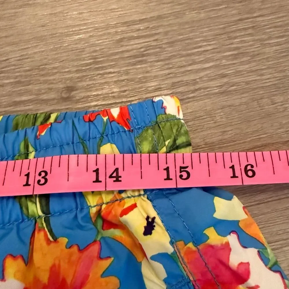 Zara Floral Swim Trunks Size L